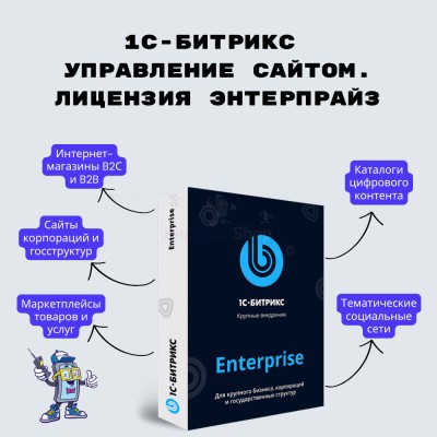 1С-Битрикс: Управление сайтом. Лицензия Энтерпрайз - купить в Старых Сулли